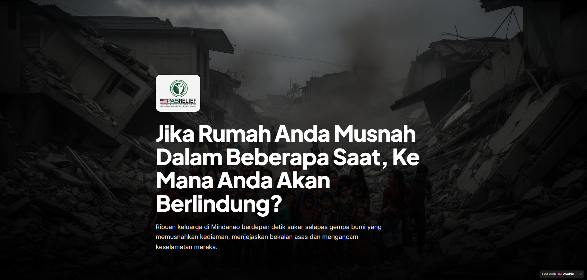 PAS Relief — Tabung Kecemasan Mindanao