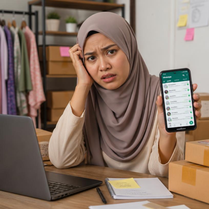 Masih bergantung kepada WhatsApp atau media sosial.